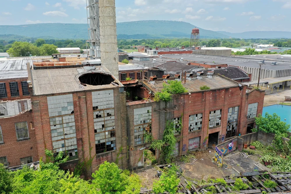 Peerless Mill building interior