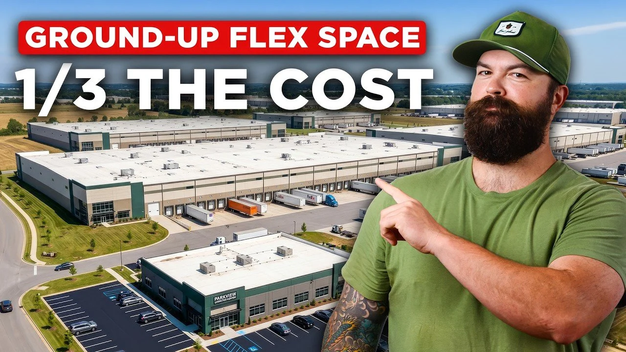 377. I'm Building 43,000 SF of Flex Space at 1/3rd of The Cost - Office Hours