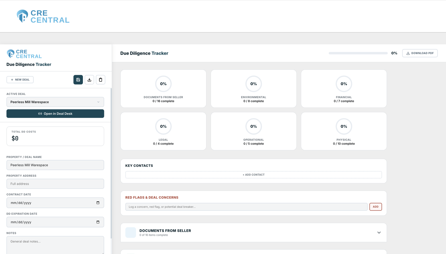 DD Tracker Dashboard