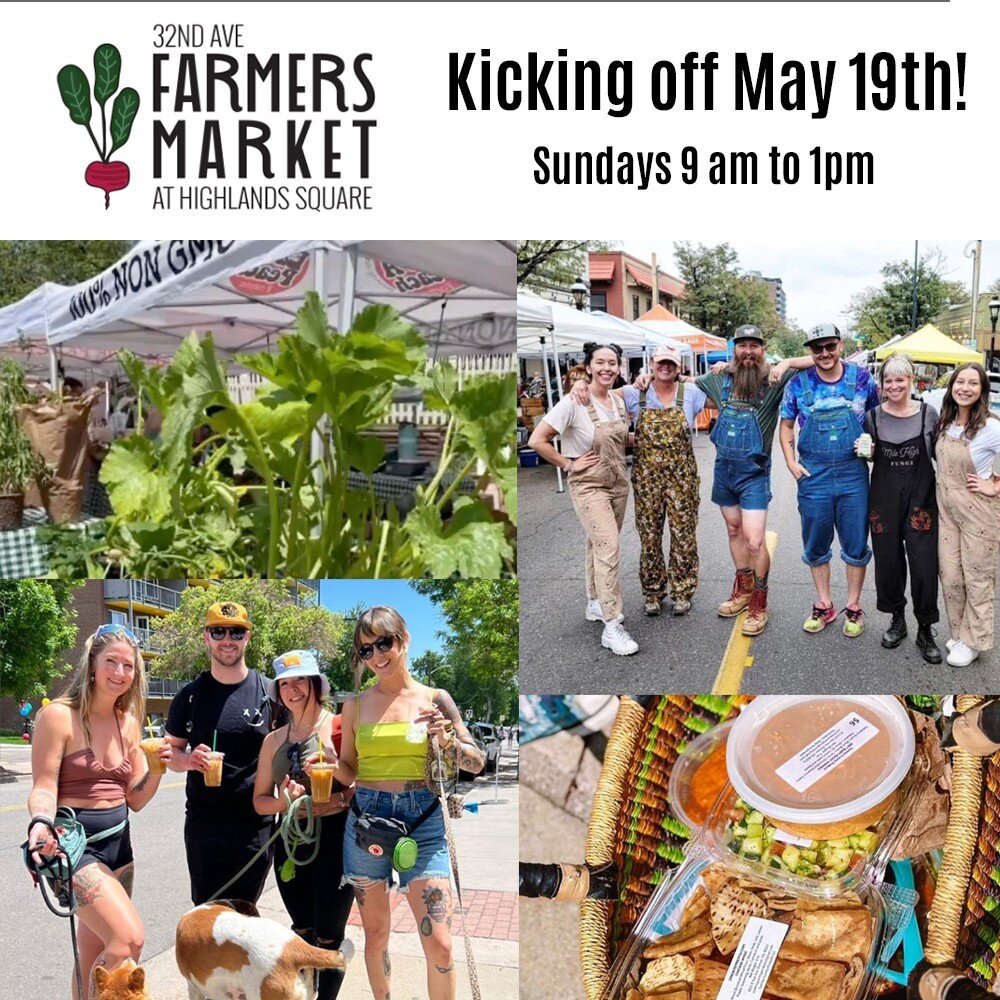 Can you believe that Highlands Farmers Market kicks off in just TWO MONTHS!⁠
⁠
We cannot wait for the endless sunshine, incredible vendors, food, and best of all, our Sunday community 💛⁠
⁠
#denverfarmersmarket #highlandsfarmersmarket #locallygrown #