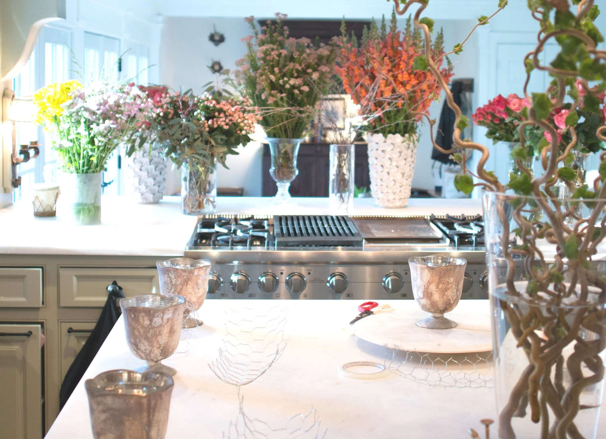 Garden Style Floral Workshop at Jonesy Wood Design