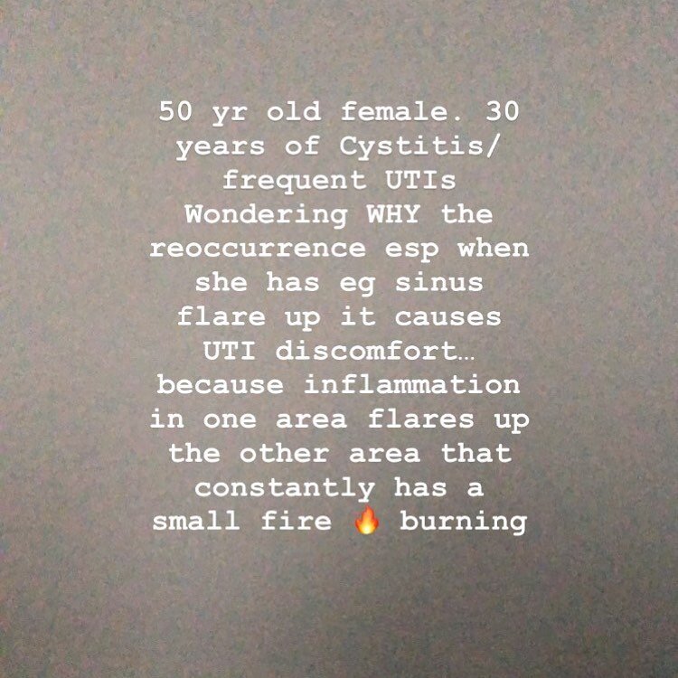 Some people have chronic headaches, others bowel problems, skin issues, frequent bladder problems- these are areas of your y that are constantly on fire and when something happens to flare up the inflammation, the fire roars and u have a &ldquo;flare