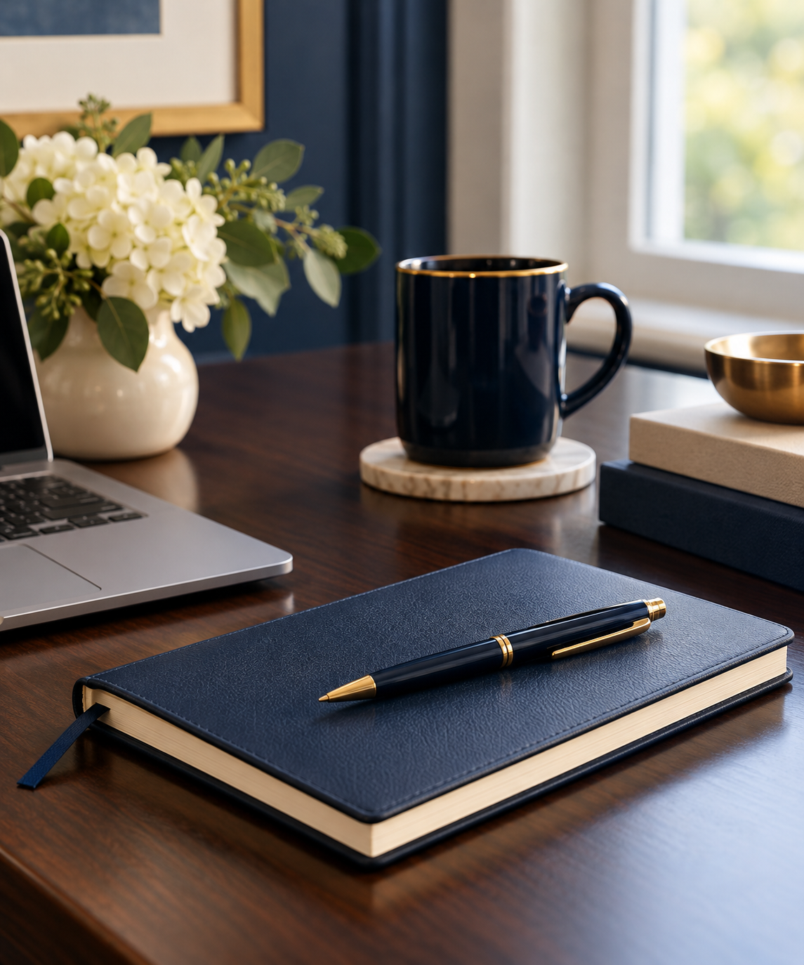 Elegant Navy-and-Gold Executive Workspace.png