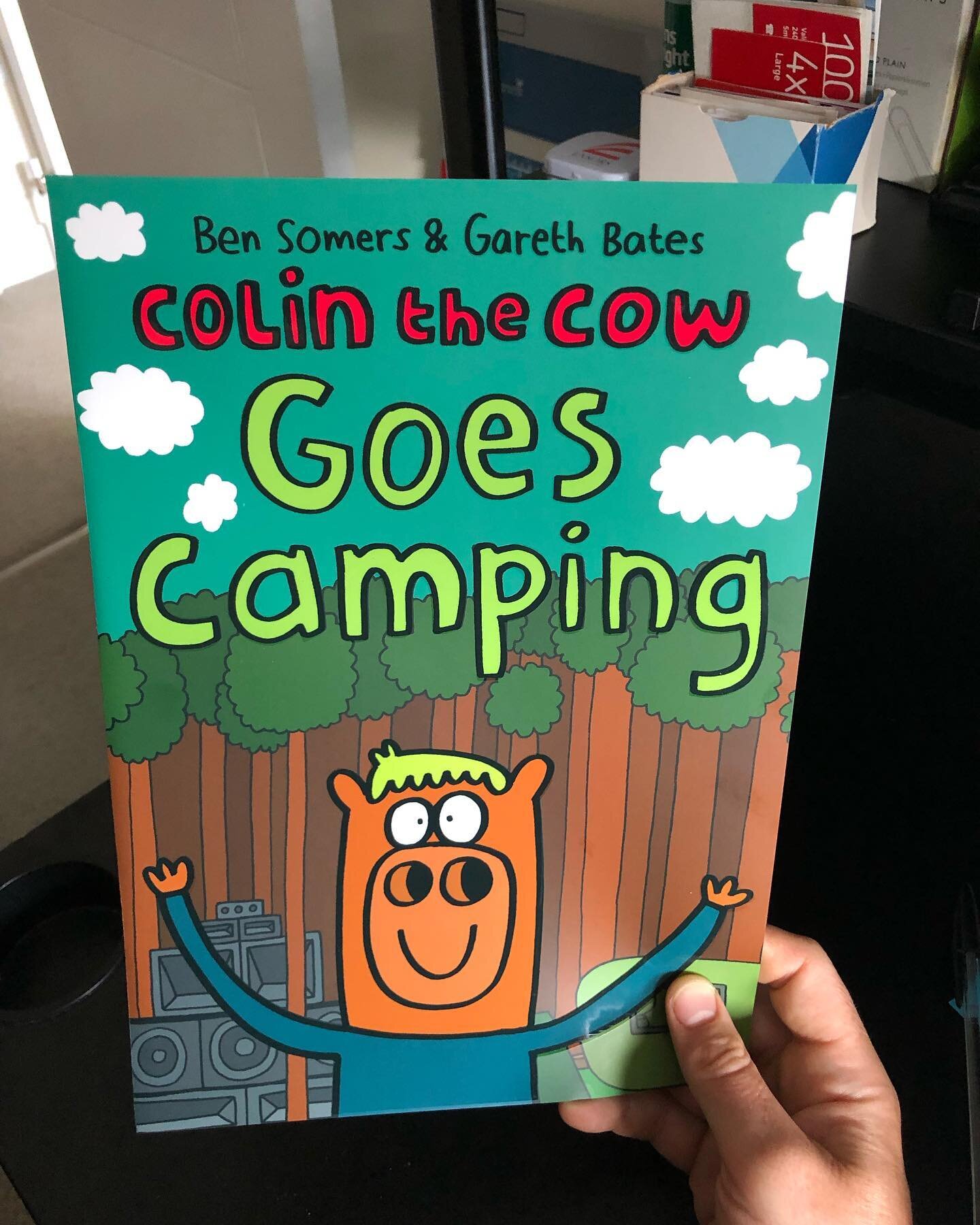 Say hello to Colin the Cow! Inspired by Rushbanks Campsite, his first book &ldquo;Colin the Cow Goes Camping&rdquo; is out now. See colinthecow.com for further details and the chance to win a FREE camping holiday right besides the river Stour 🤠