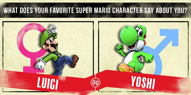 What Does Your Favorite Super Mario Character Say About You? We’ve Got Some Theories.