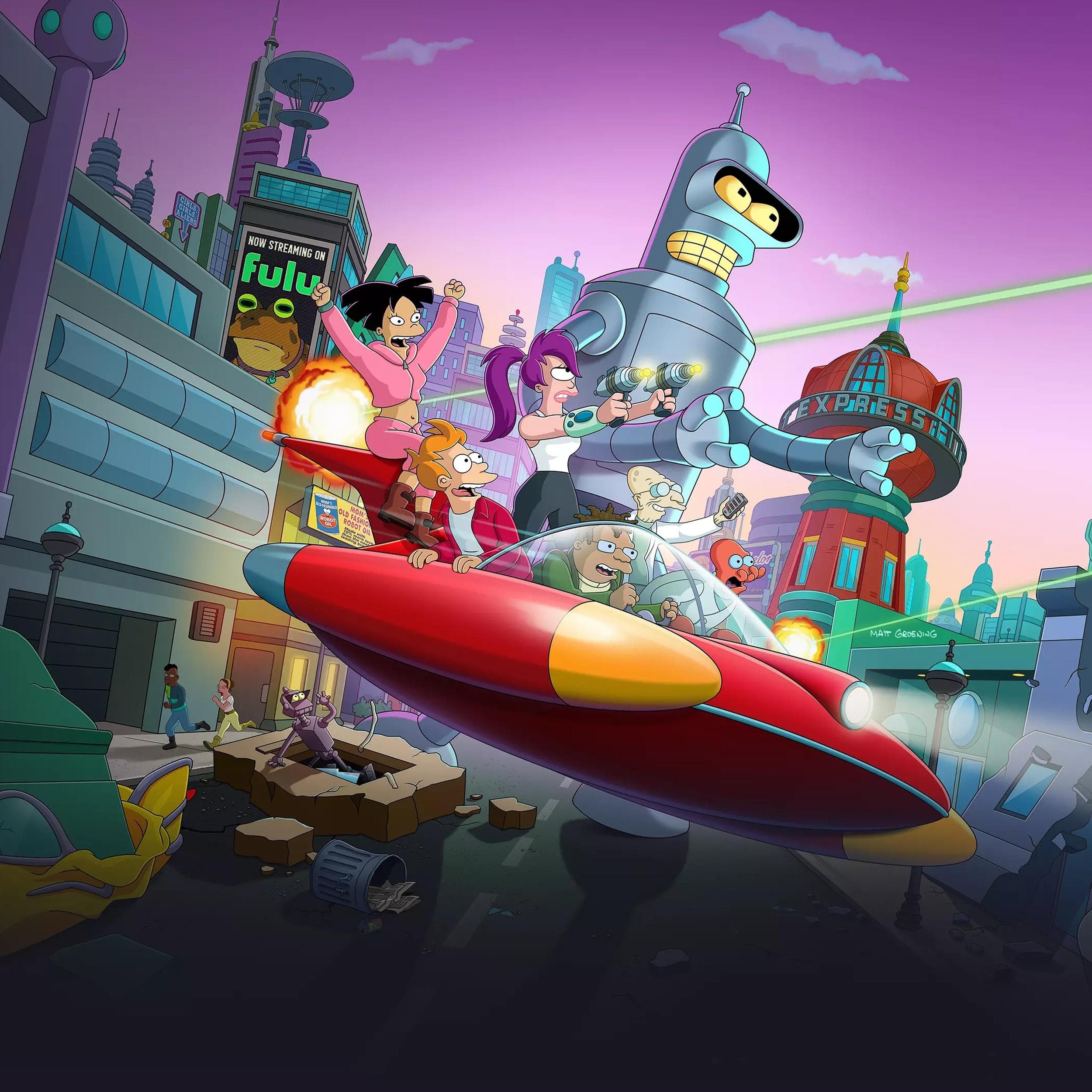Futurama / Hulu / The Walt Disney Company