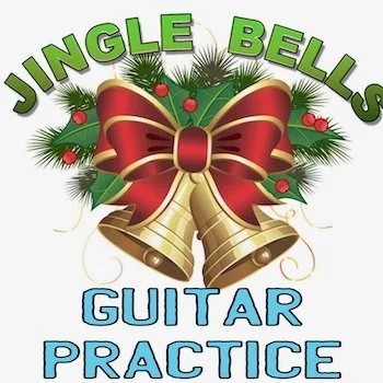 Jingle Bells - guitar practice video
