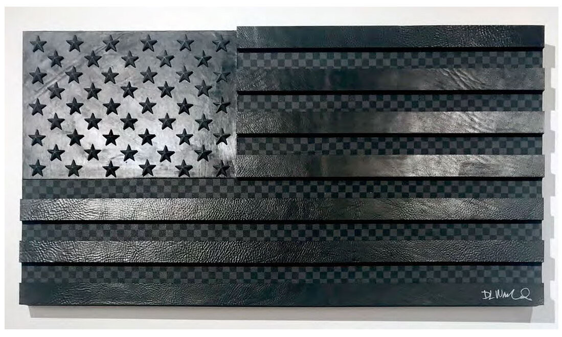 DL Warfield The United States of LV Damier - AmericanFlagRemix — Maune  Contemporary Fine Art Gallery
