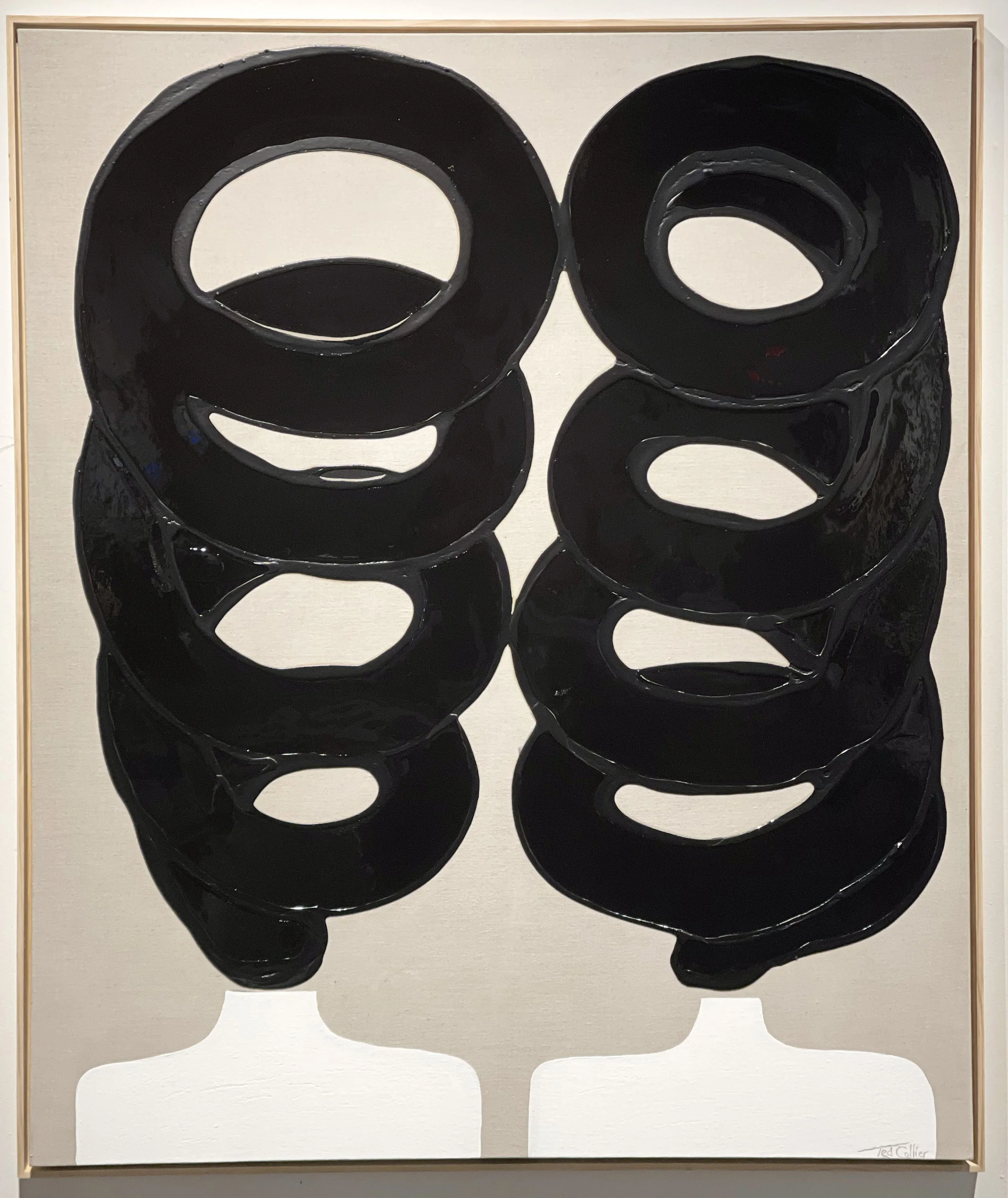Ted Collier Circle Series 2, Pearl — Maune Contemporary Fine Art Gallery
