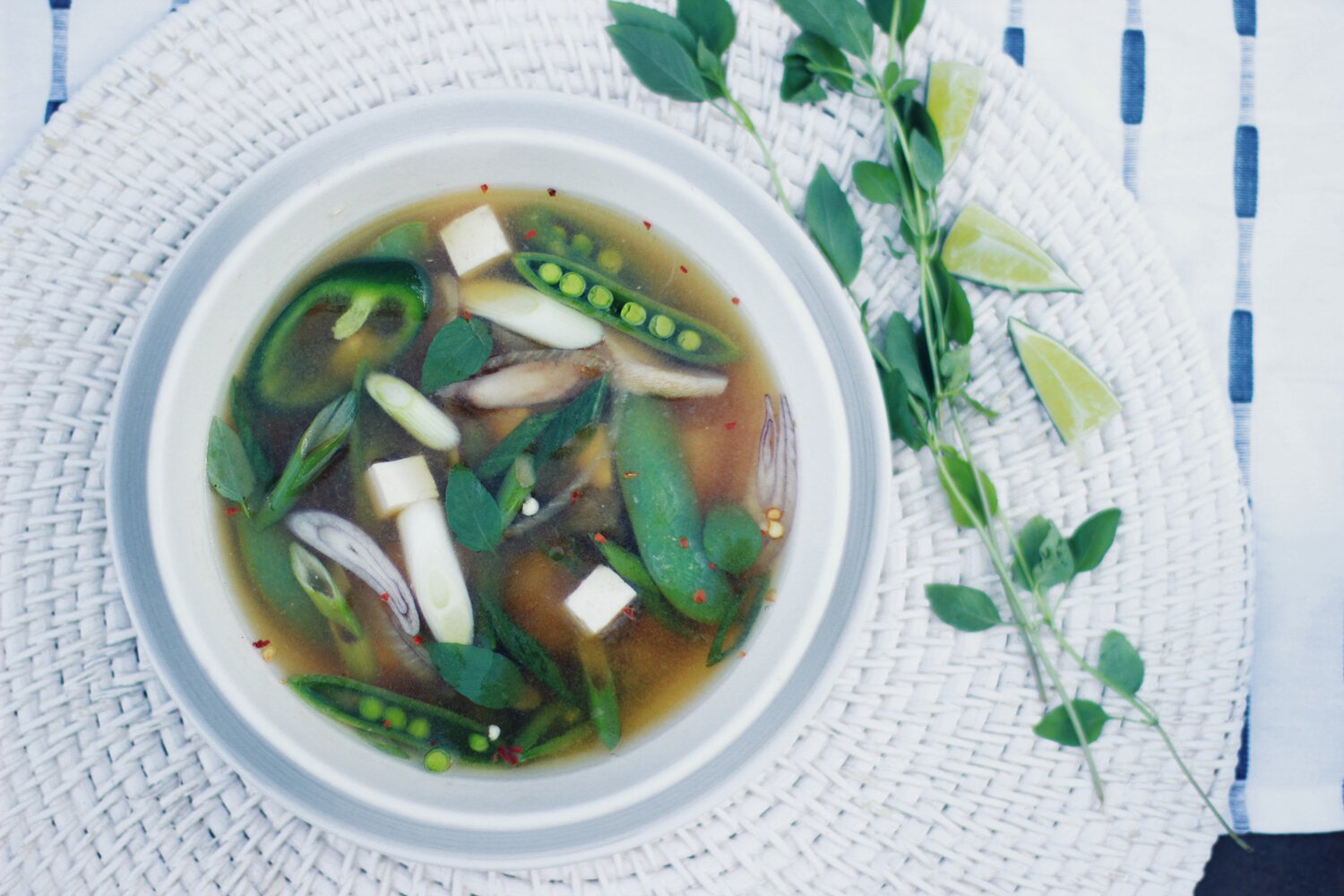 Thai Inspired Miso Soup