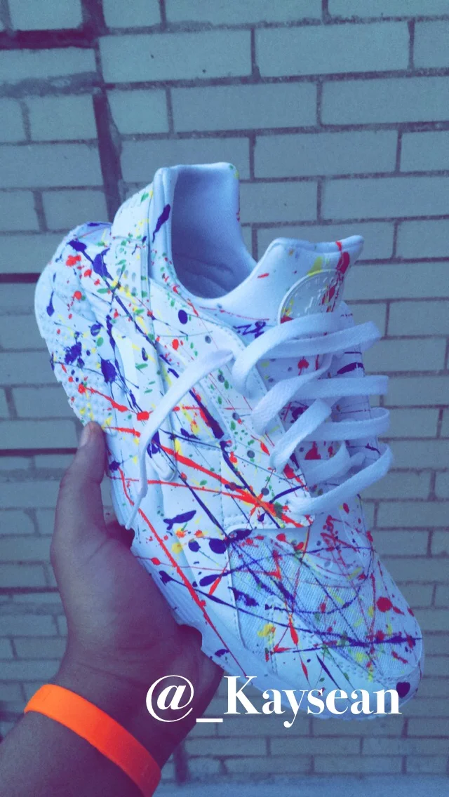 Splattered Huaraches
