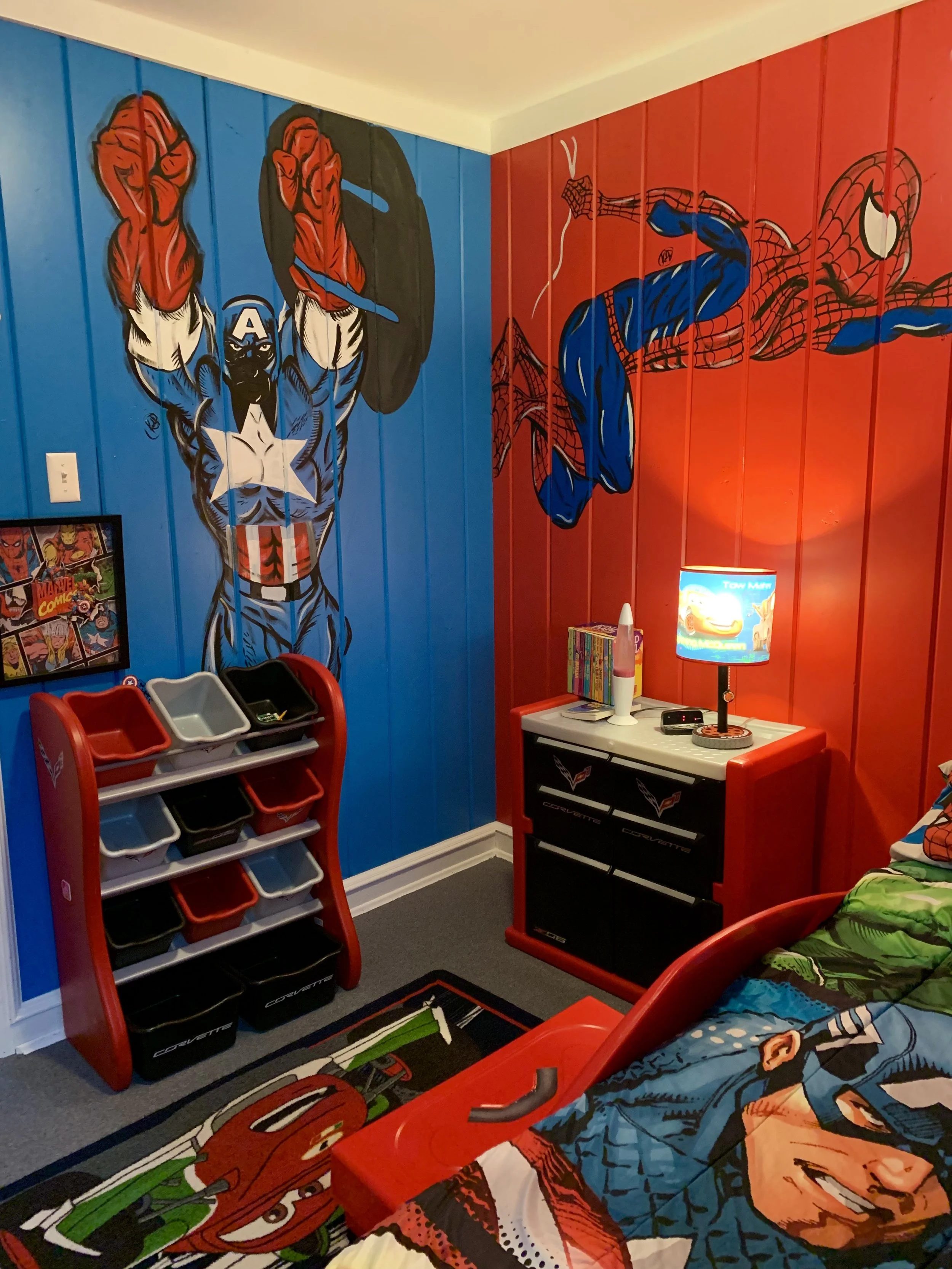 Avengers Mural