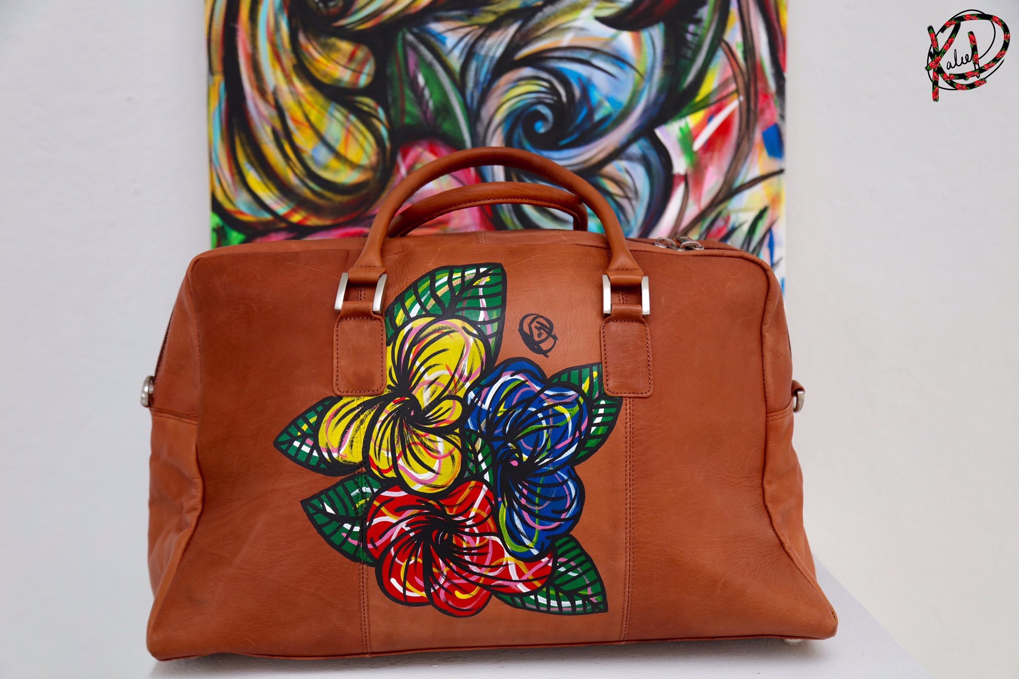 Floral Duffle