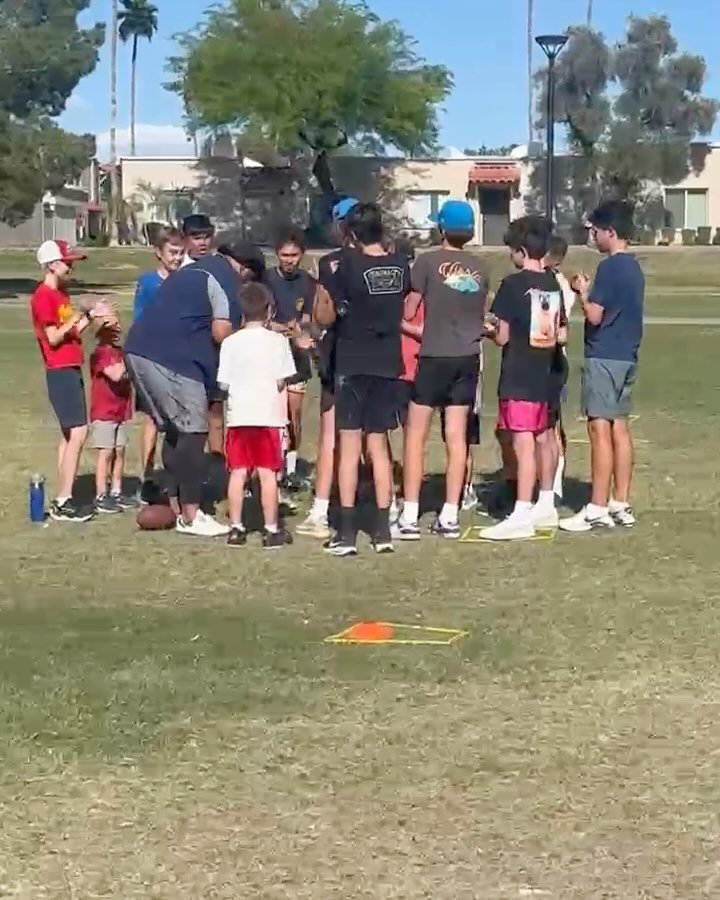 Last week, PLAY had the honor of participating in a Sportsmanship Day with the Boys Team Charity - Sonoran Fiesta League. It was truly inspiring to watch Zach Minter, a former NFL football player from Glendale, Arizona, share his wisdom on sportsmans