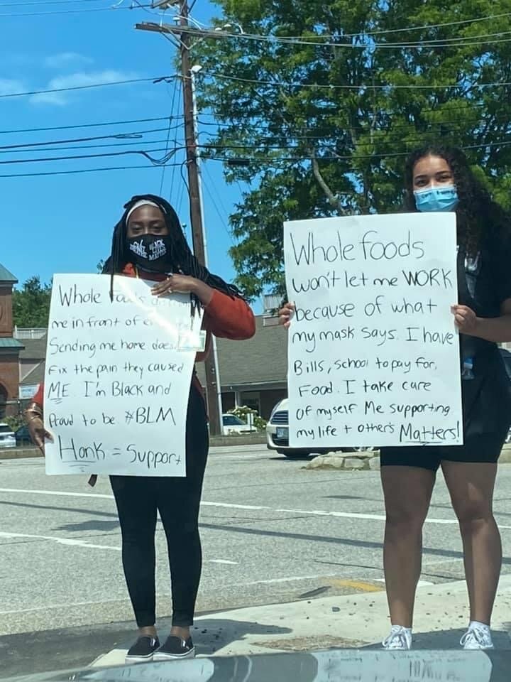 Whole Foods workers sent home for wearing Black Lives Matter masks