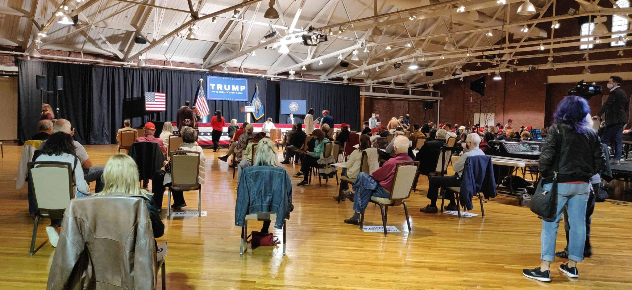 Eric Trump to Manchester supporters: ‘God is on our side. You better believe he had his hands in that election process’