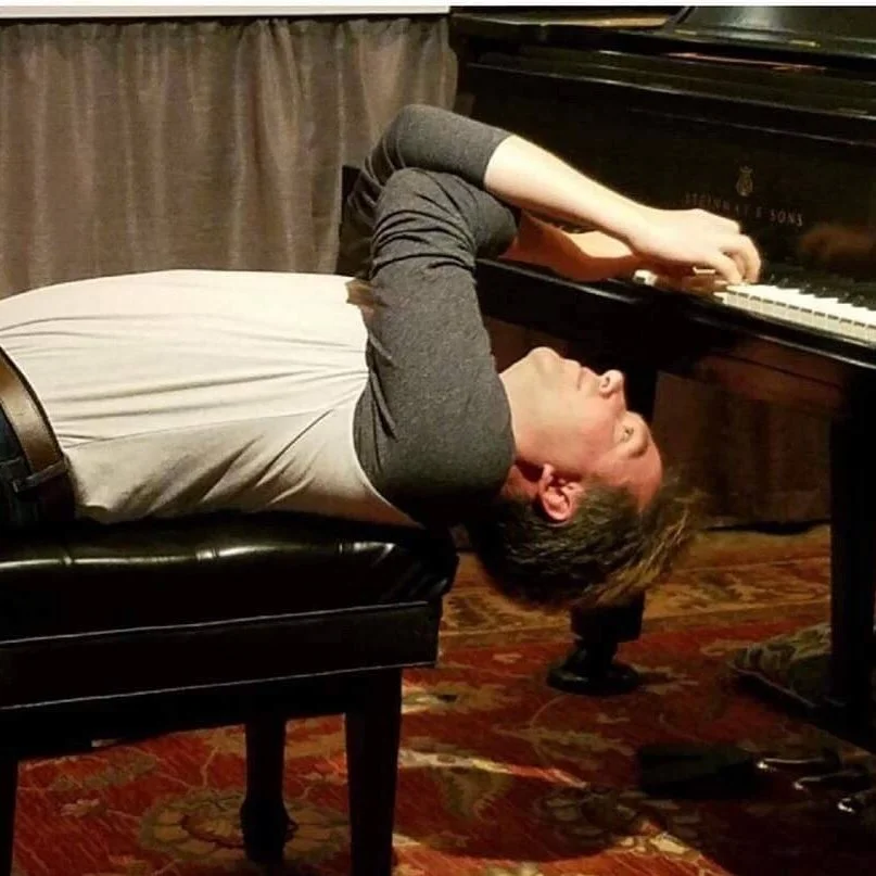 Pianist William Ögmundson had to get creative after the pandemic cancelled all of his performances for the foreseeable future. (Courtesy photo)