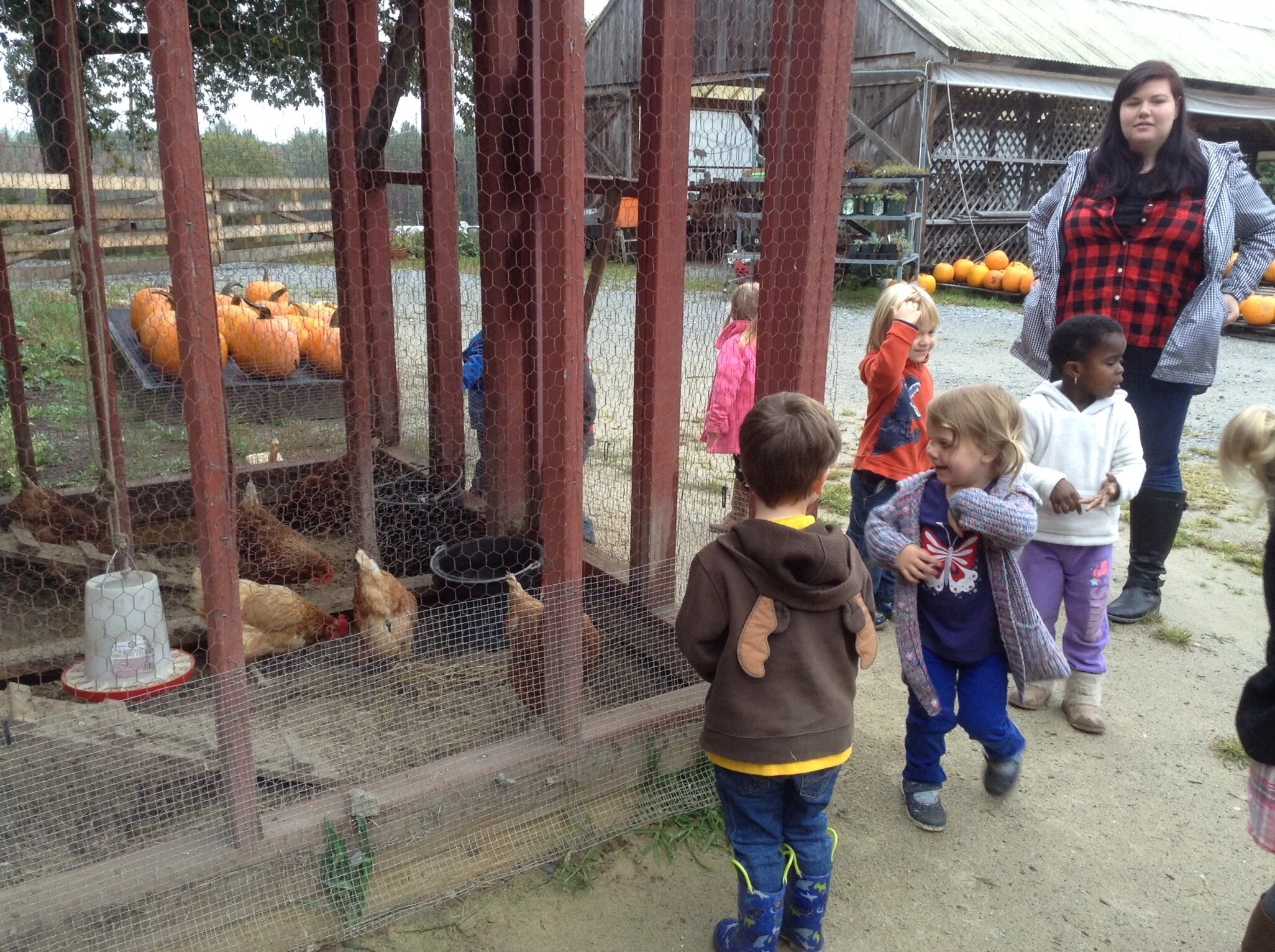 Preschoolers go on a field trip with teacher Amber Stevens. (Courtesy photo)
