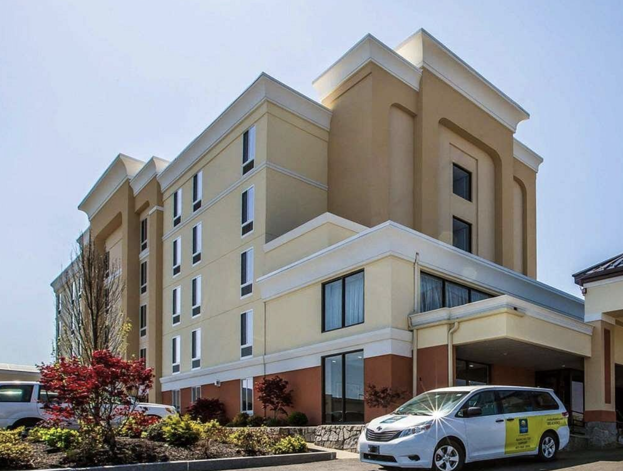   Nicole Eastman was able to find a room that was handicapped-accessible at the Comfort Inn in Manchester. File Photo  