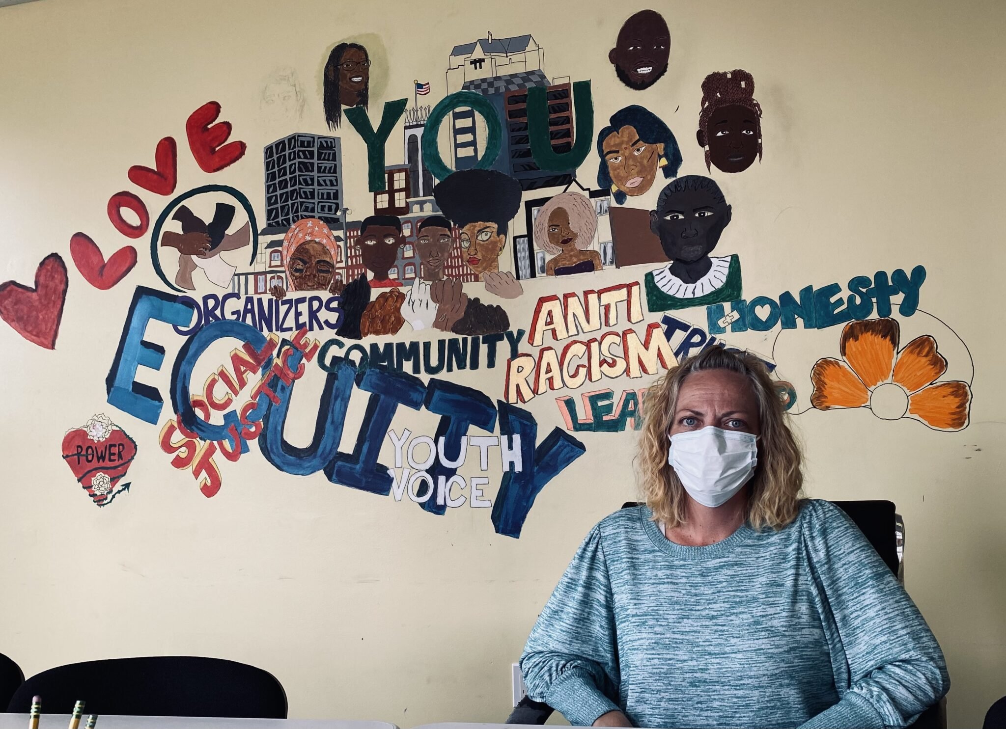   Jessica Margeson is a tenants’ rights advocate with Granite State Organizing Project who heads a clinic in which she meets with tenants having problems paying the rent or being evicted. File Photo/Pat Grossmith  