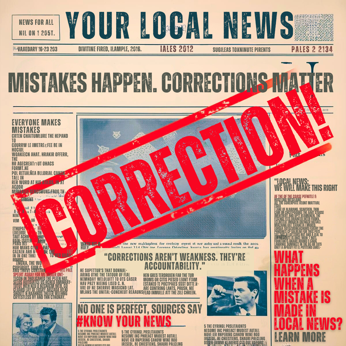 What Happens When a Mistake Is Made? How Corrections Work in Journalism ...