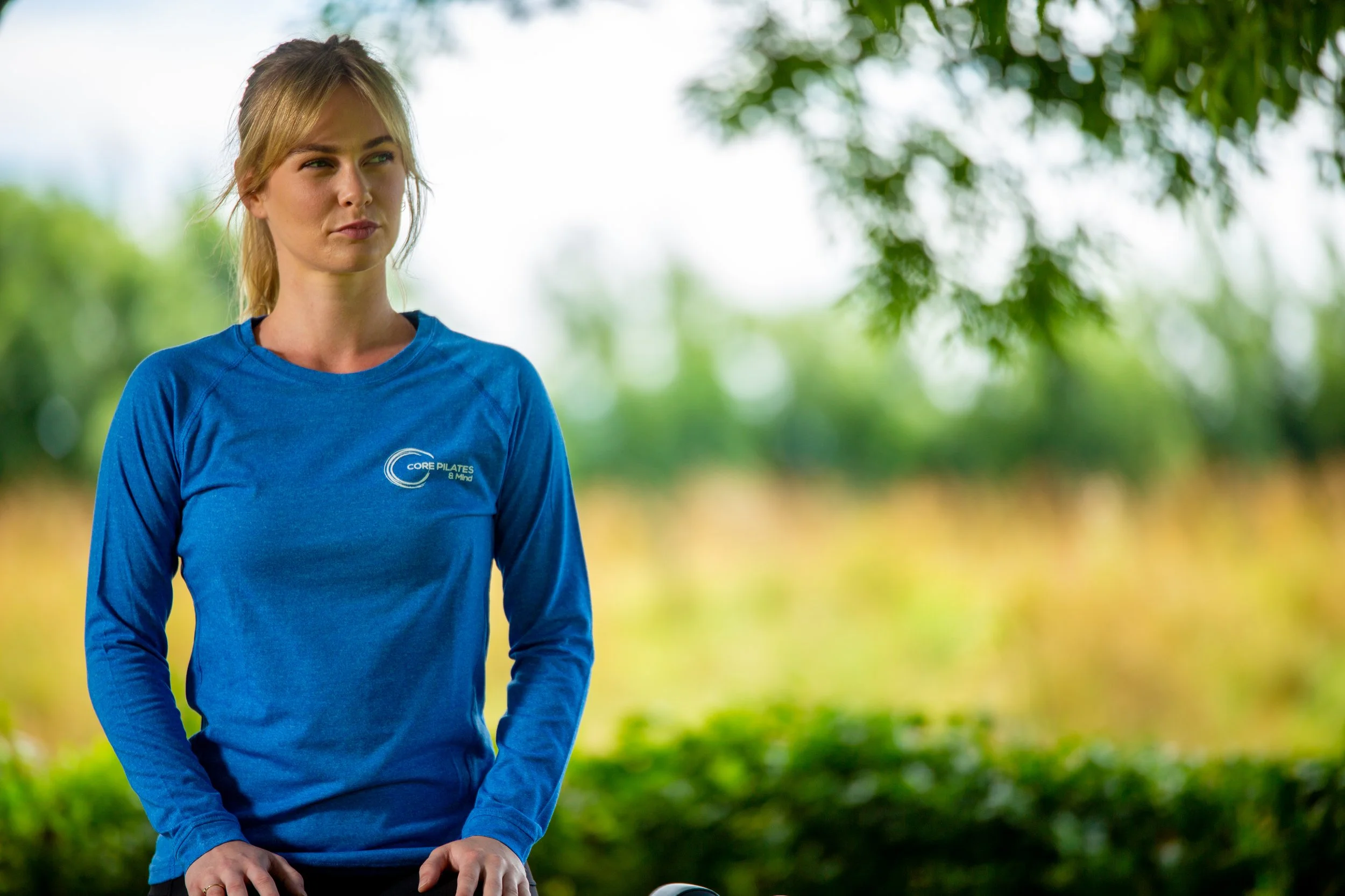 long sleeve pilates top