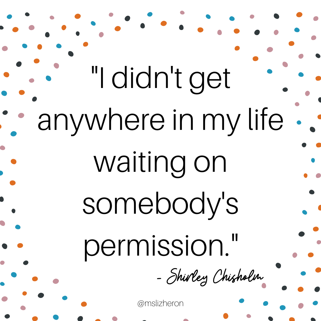 Are you waiting for permission?