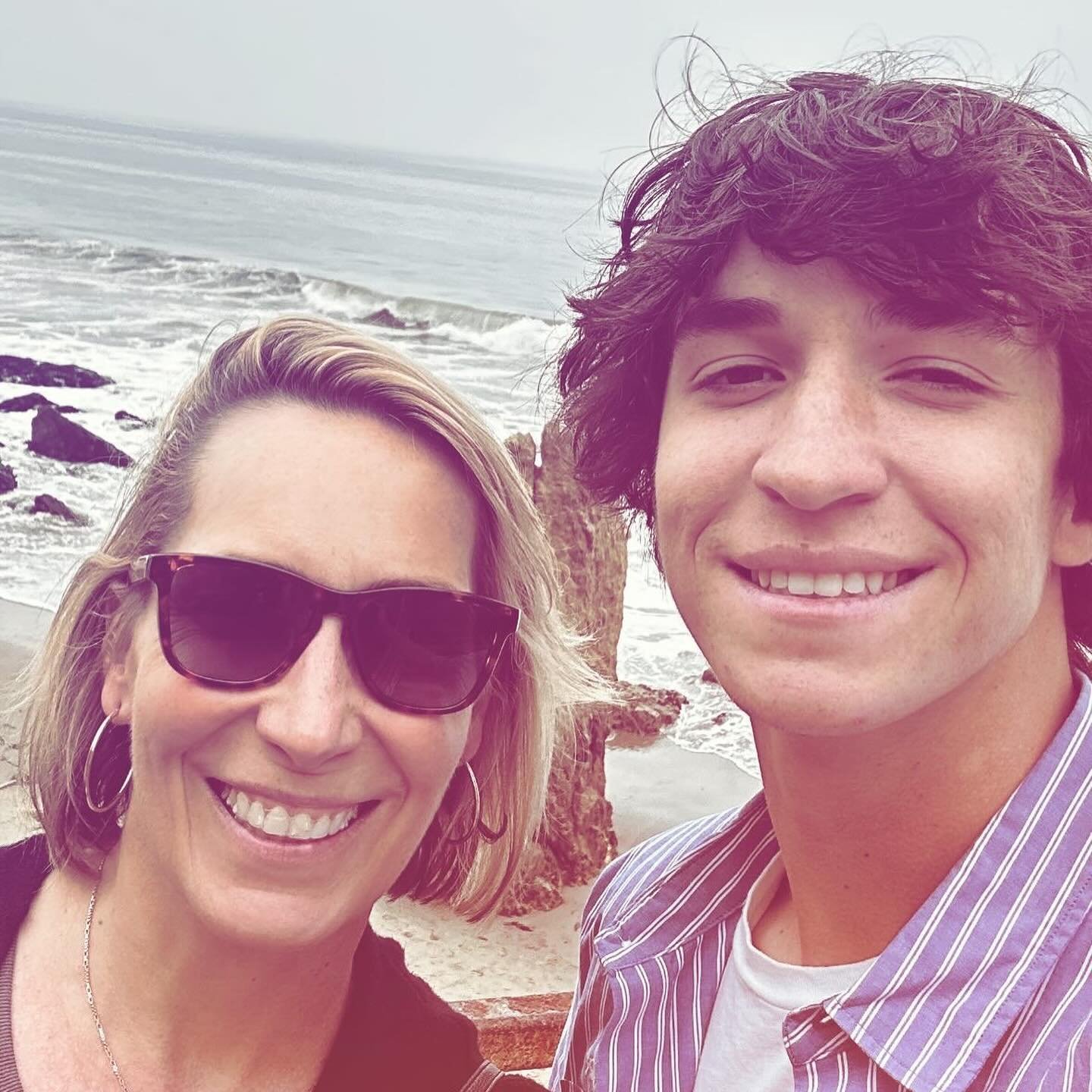 Donuts for breakfast, followed by a beach day. Mother&rsquo;s Day doesn&rsquo;t get much better than that! 🍩🌊