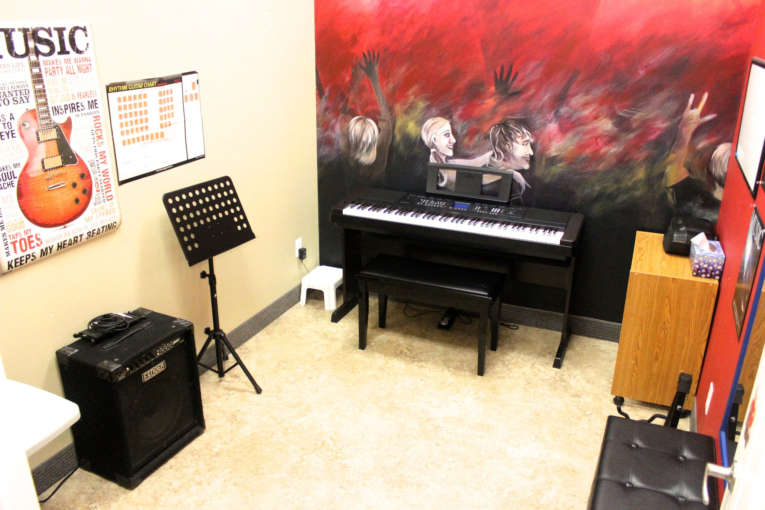 Private Music Lesson Room