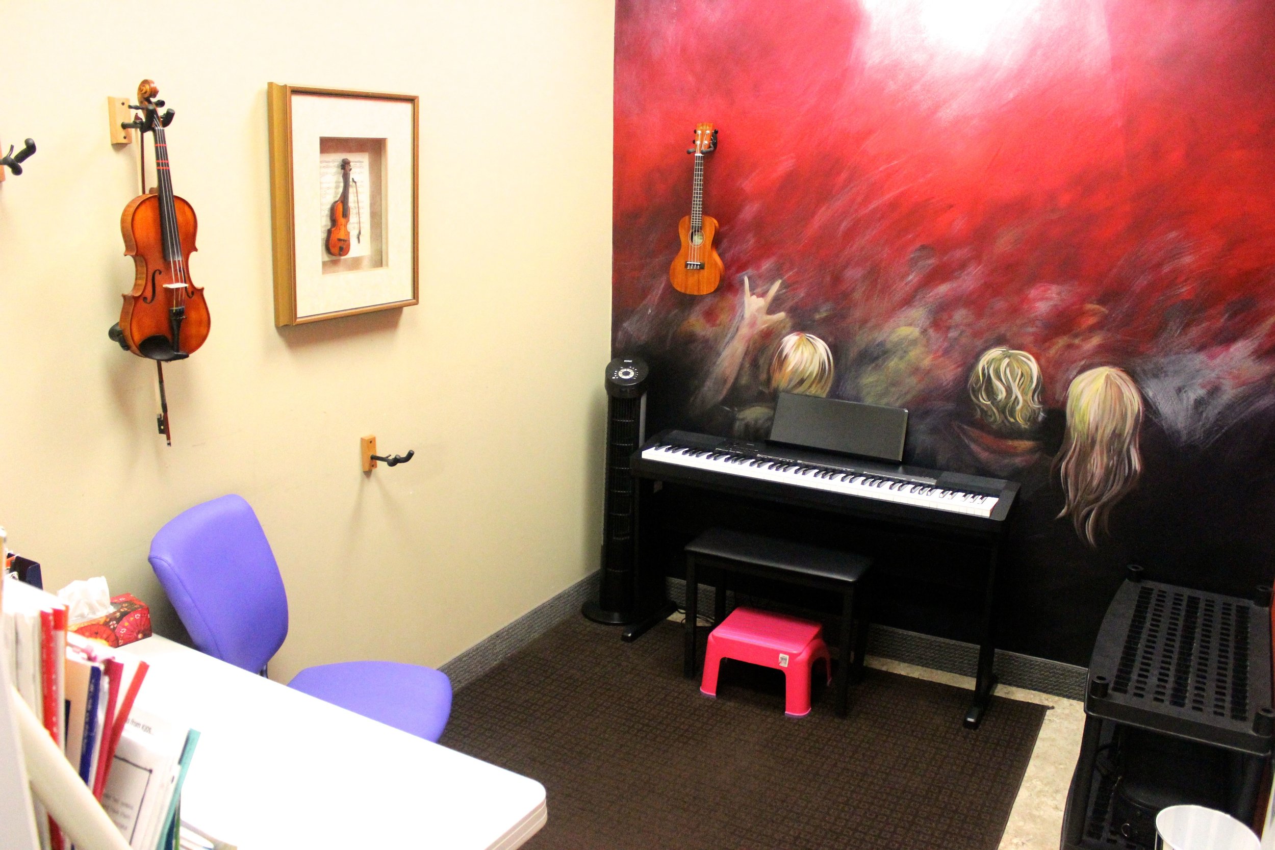 Private Music Lesson Room