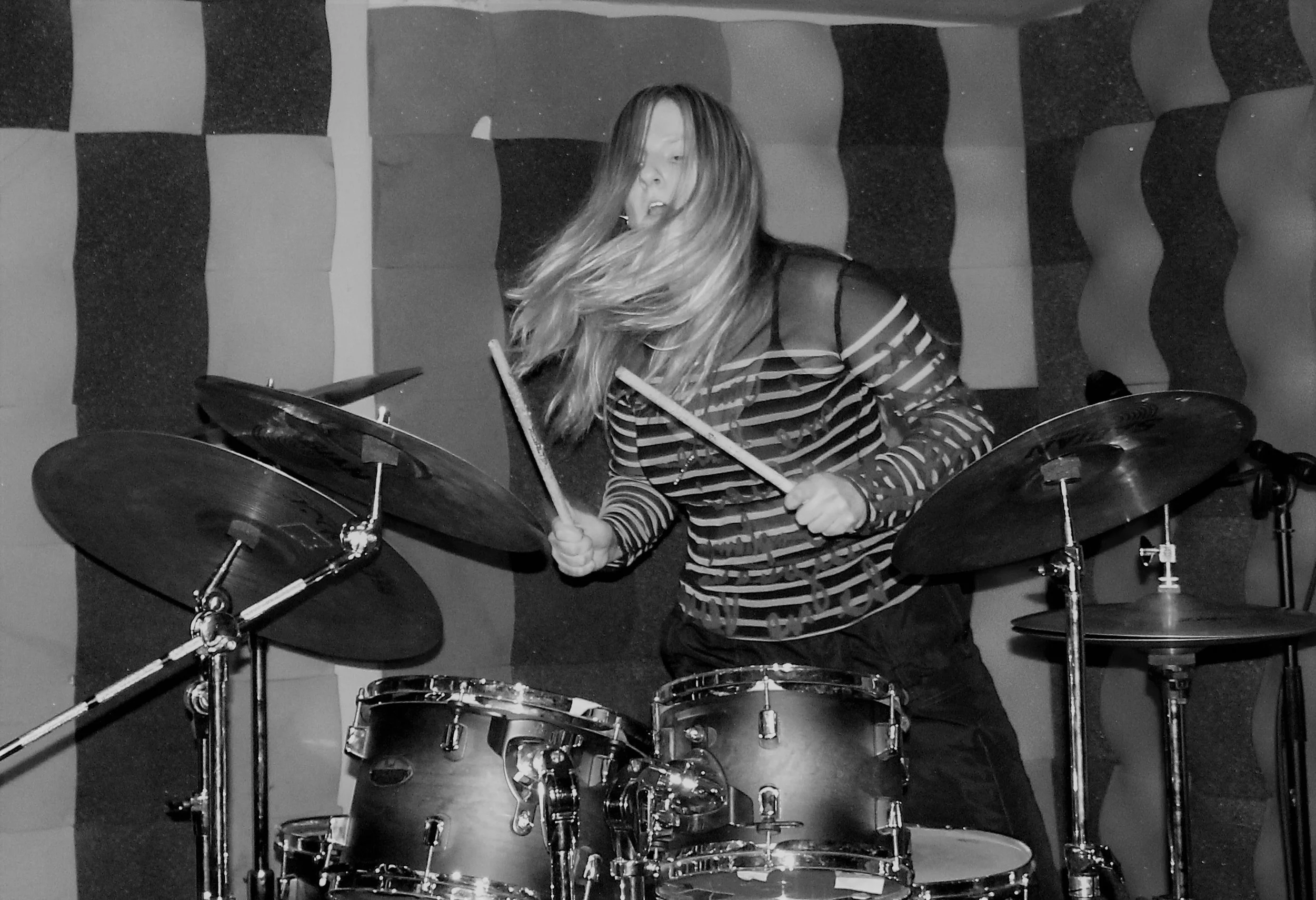 Misia Vessio Shows How It’s Done On the Drums