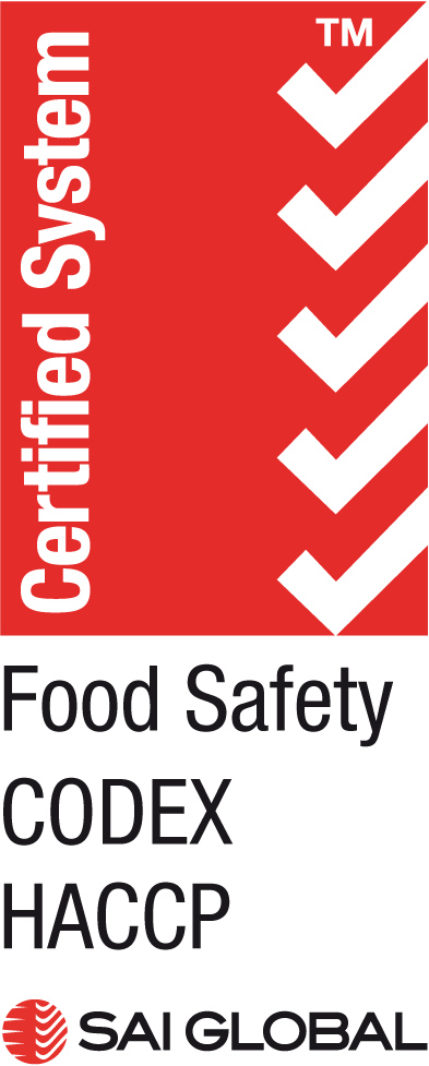 Food Safety Certified by SAI Global