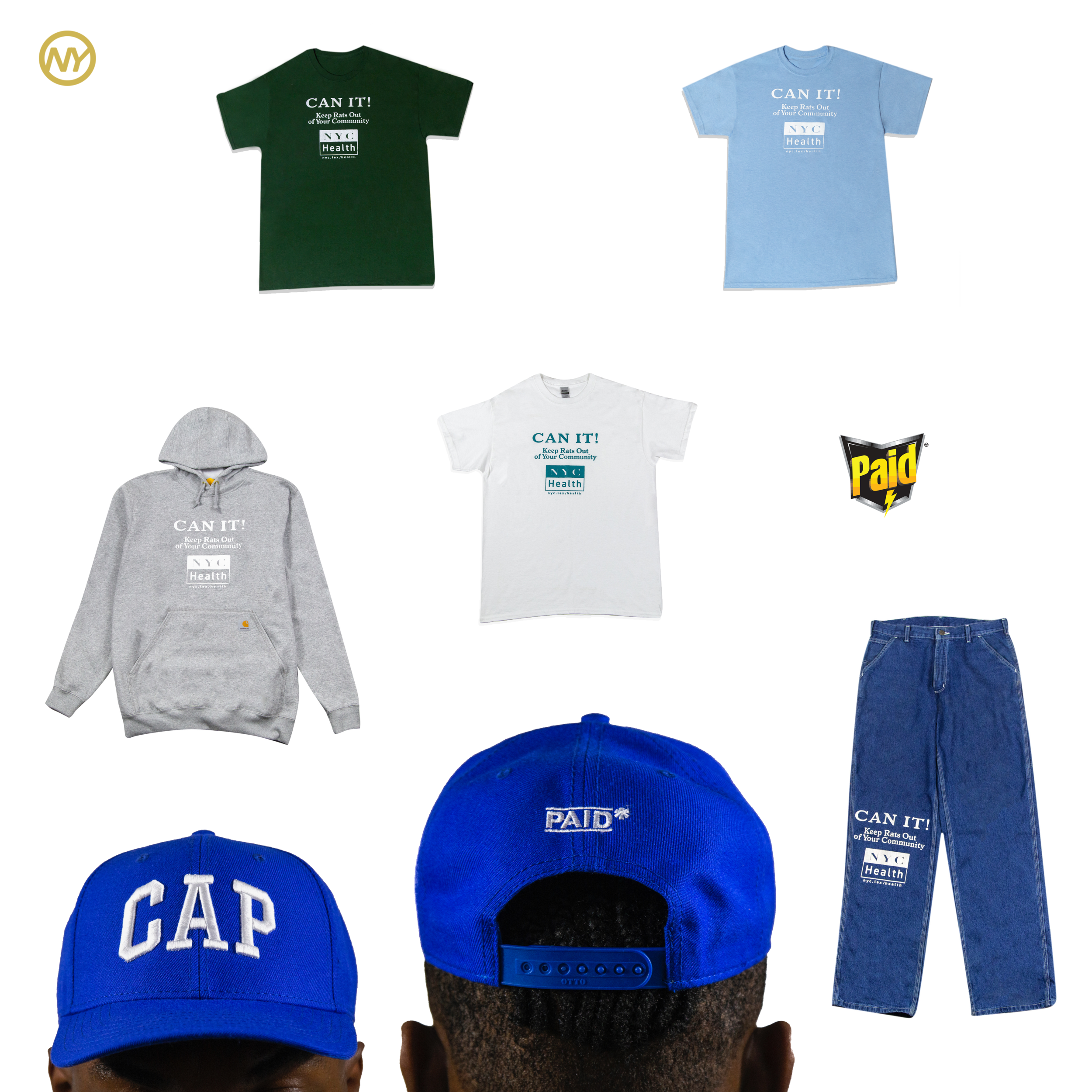 Paid New York Summer/Fall 2021 Collectors Flyer &amp; Stickers