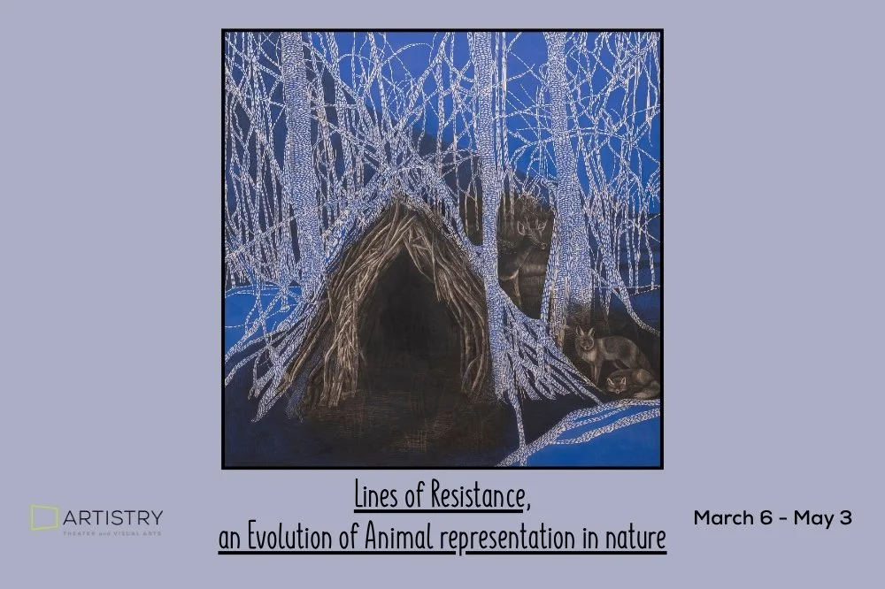 Lines of Resistance, an Evolution of Animal representation in nature
