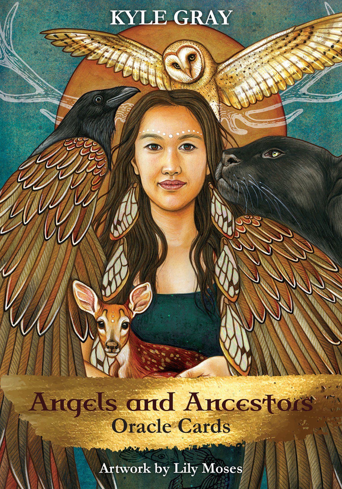 Angels and Ancestors Oracle Cards: A 55-Card Deck and Guidebook (Copy) (Copy)
