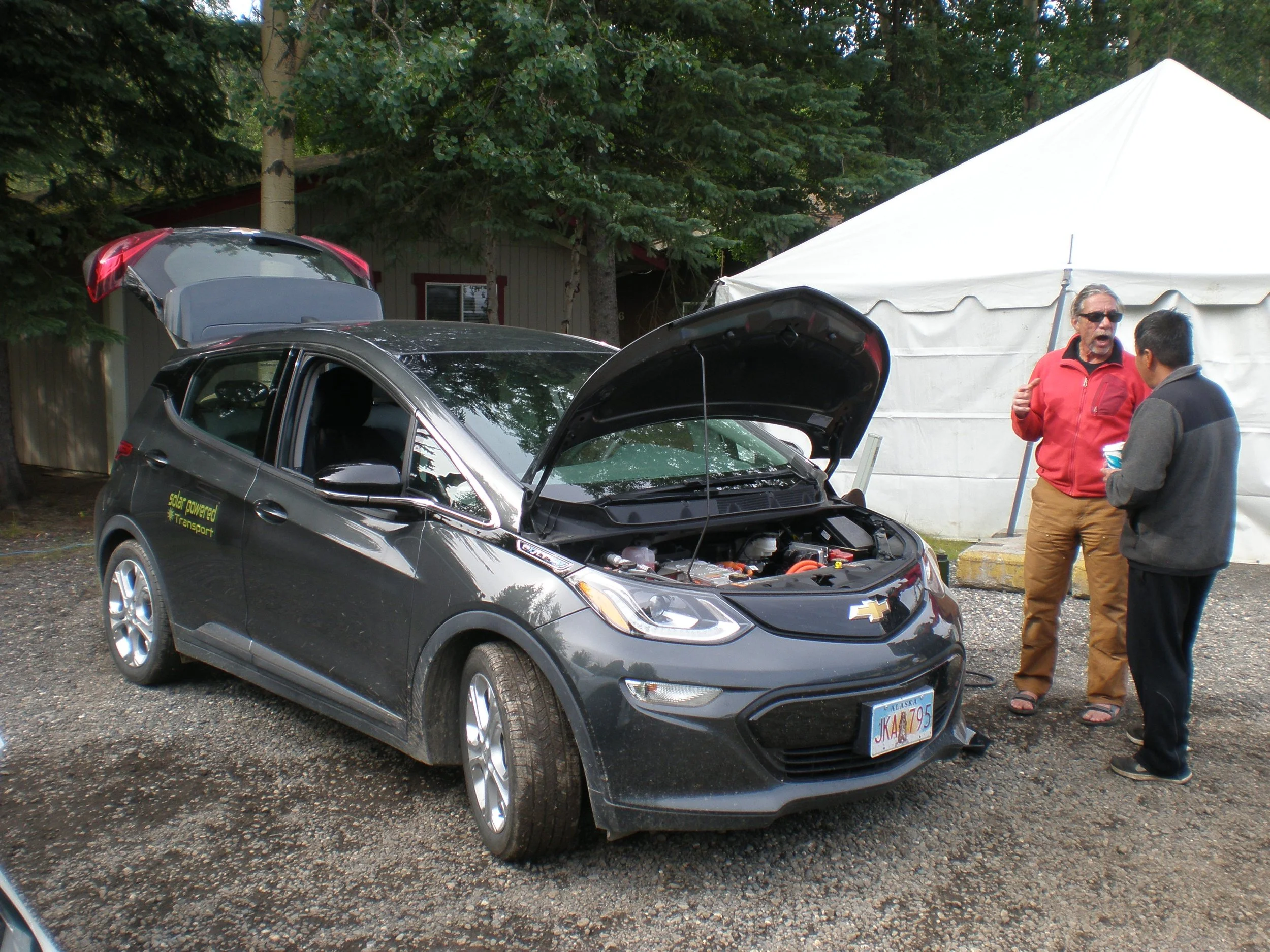Locally Owned Solar Powered Chevy