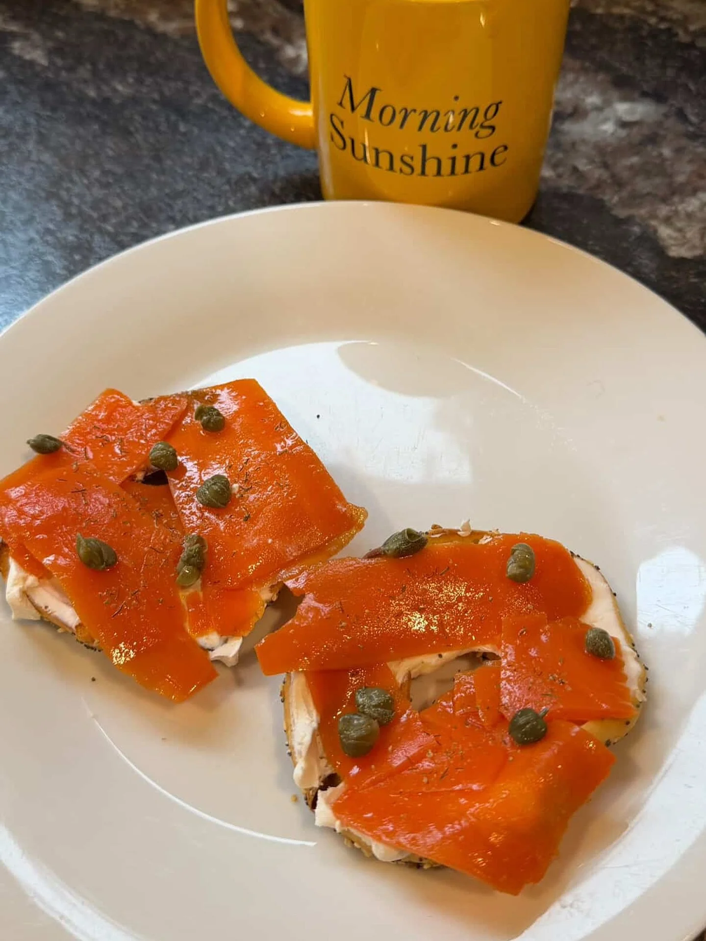 DYK we have 2 flavours of smoked &lsquo;salmon&rsquo;? People always ask me which one is my fave but it&rsquo;s more about what I&rsquo;m using it for. Our original carrot lox is perfect for Asian dishes like sushi or poke bowls and our dill caper fl