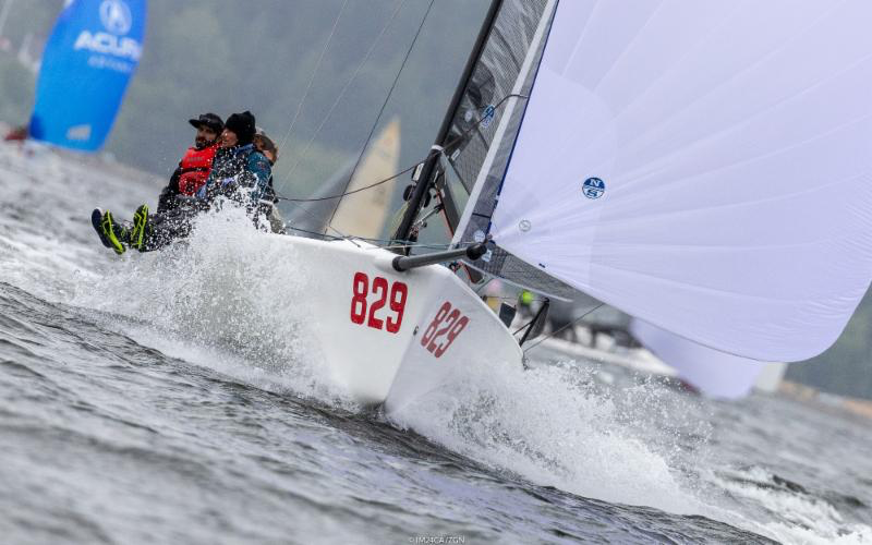 Alan Field's WTF USA829, scoring 7-6 today, maintains steadily the control of the third place.- Photo (c)IM24CA/Zerogradinord