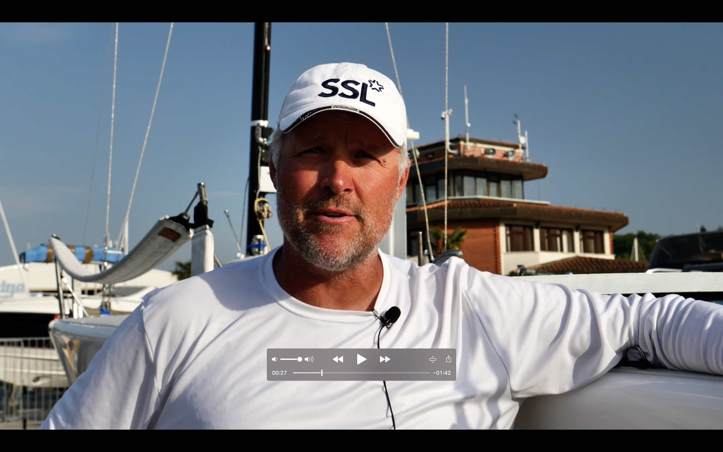 Interview with Mark Strube, crew of the War Canoe USA841 - video edited by Zerogradinord