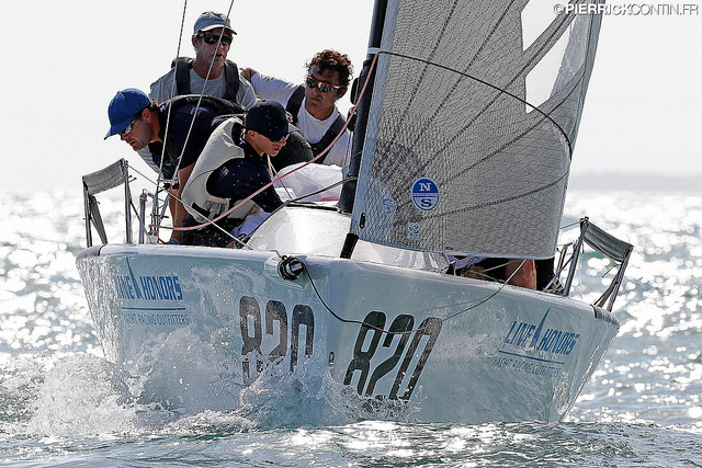 Bora Gulari's Air Force 1/ West Marine Rigging USA820 - 2016 Melges 24 World Championship - Miami - Day 3 - photo (c) Pierrick Contin