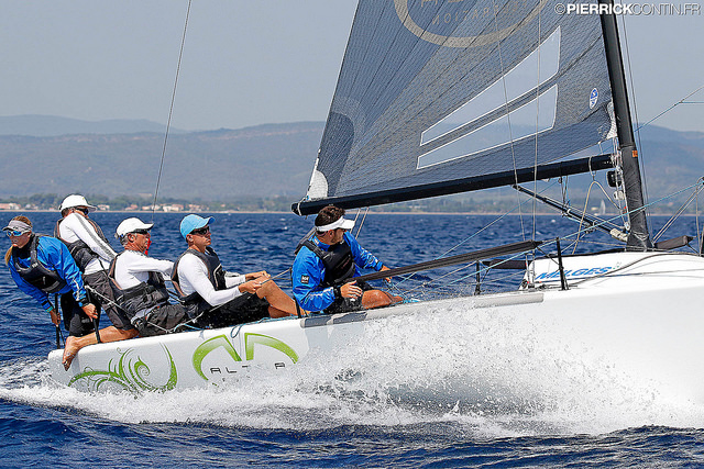 Andrea Racchelli's ALTEA (ITA735) at the 2016 Marinepool Melges 24 Europeans in Hyeres, France - photo Pierrick Contin Interviews from the Line Honors 2016 Melges 24 U.S. Nationals talking with the teams about their preparations for the Worlds in Miami - edited by Marc Noel, Okanagan Sailing