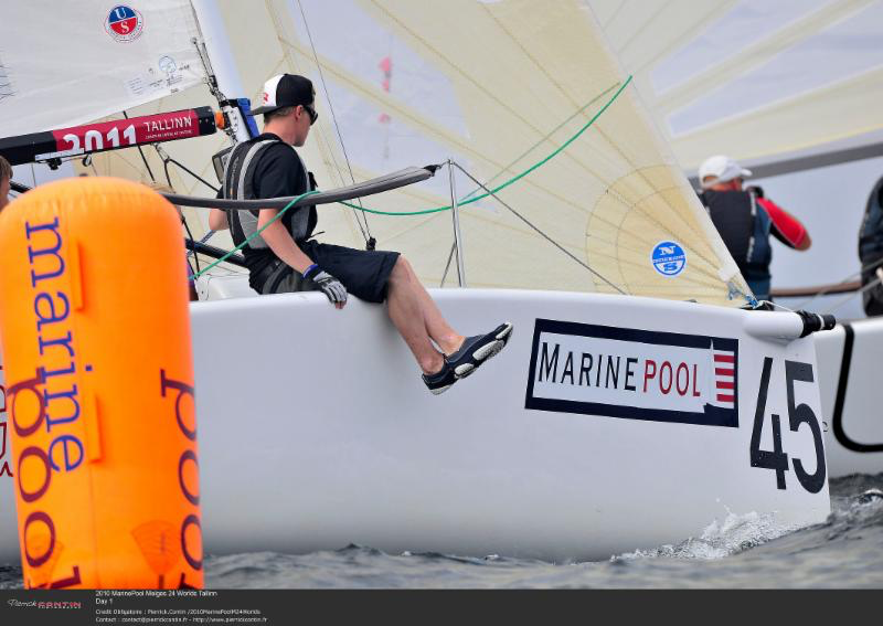 Racing at the 2010 Melges 24 Marinepool World Championship in Tallinn, Estonia - photo Pierrick Contin
