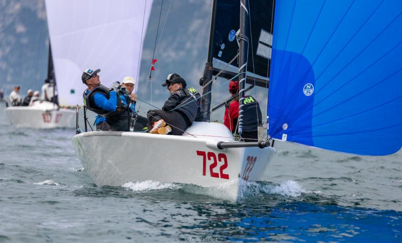 The bullet of the first race goes to the reigning World Champions on board Altea ITA722 by Andrea Racchelli - Photo (c) IM24CA/Zerogradinord