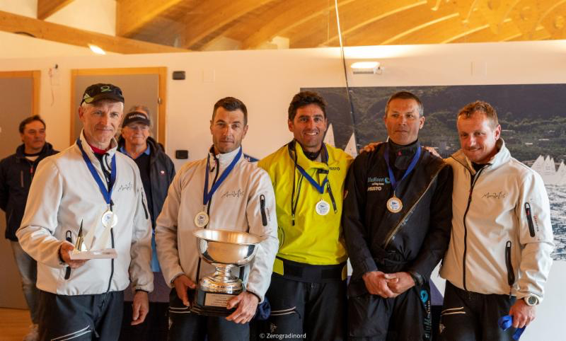 The victory of the second event of the 2019 Melges 24 European Sailing Series in Malcesine goes to Gian Luca Perego's Maidollis ITA854 with Carlo Fracassoli at the helm. - Photo (c) IM24CA/Zerogradinord