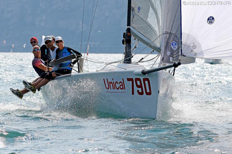 Current leader of the 2019 Melges 24 European Sailing Series - Lenny EST790 of Tõnu Tõniste.  Photo (c) Pierrick Contin