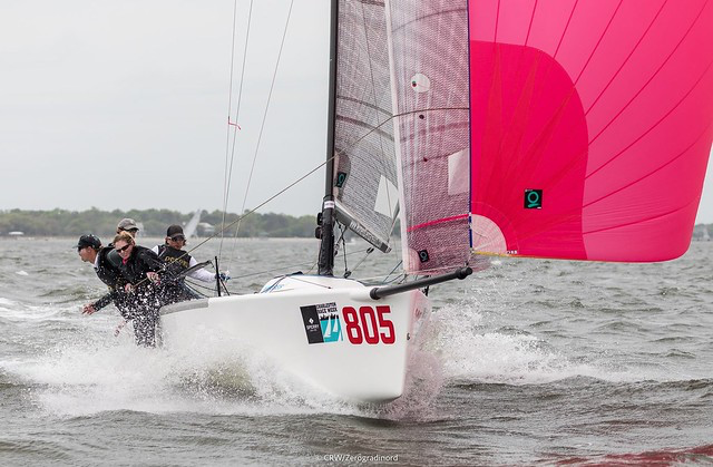 Megan Ratliff's Quantum equipped Decorum USA805 was the Corinthian division' winner at the Sperry Charleston Race Week 2019 - photo ©IM24CA/Zerogradinord