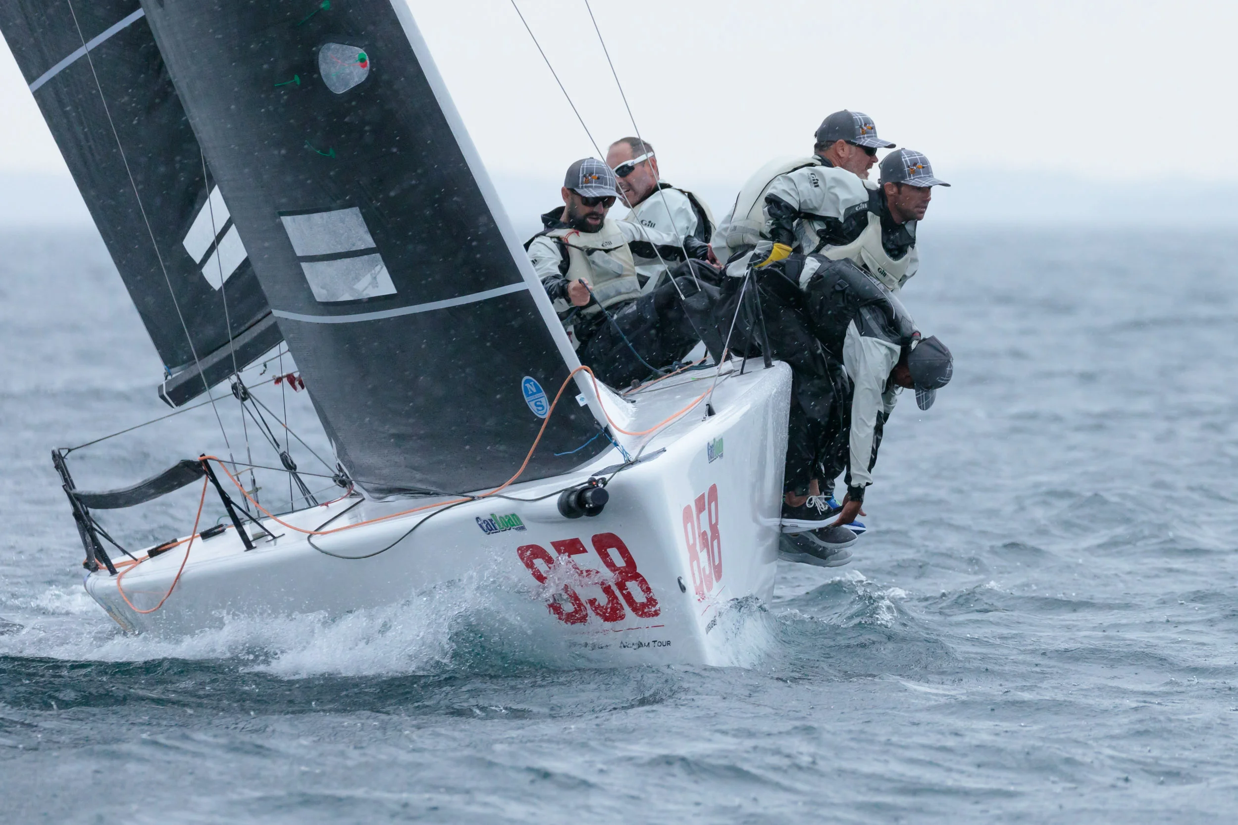 Weisleder/McMillan Win 2019 Melges 24 North American Championship Titles on Final Wet and Windy Day