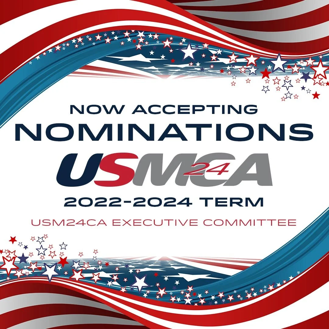 Now Accepting Nominations for 2022-2024 USM24CA Executive Committee, October 1-29