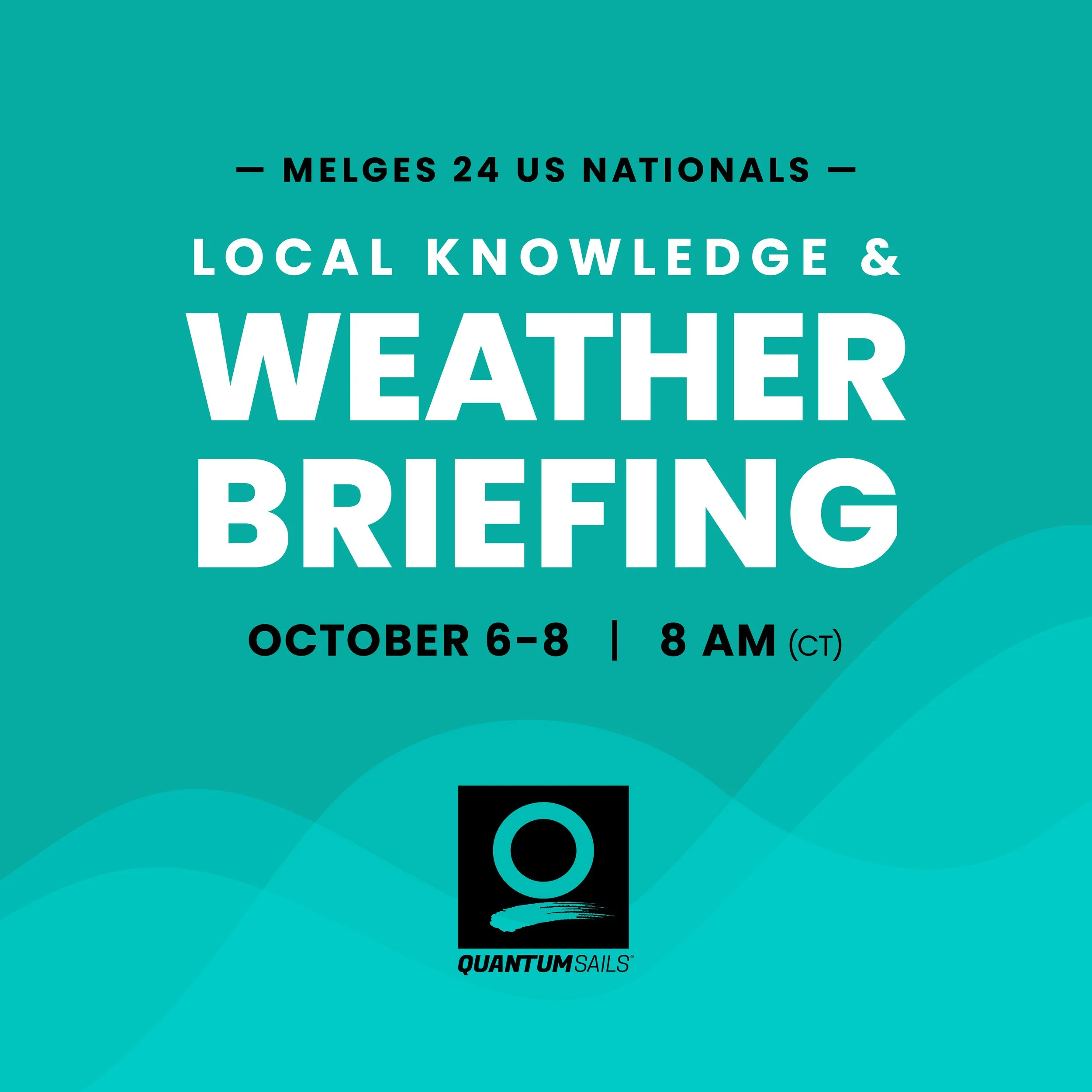 Quantum Sails Daily Weather Briefings at 2023 Nationals