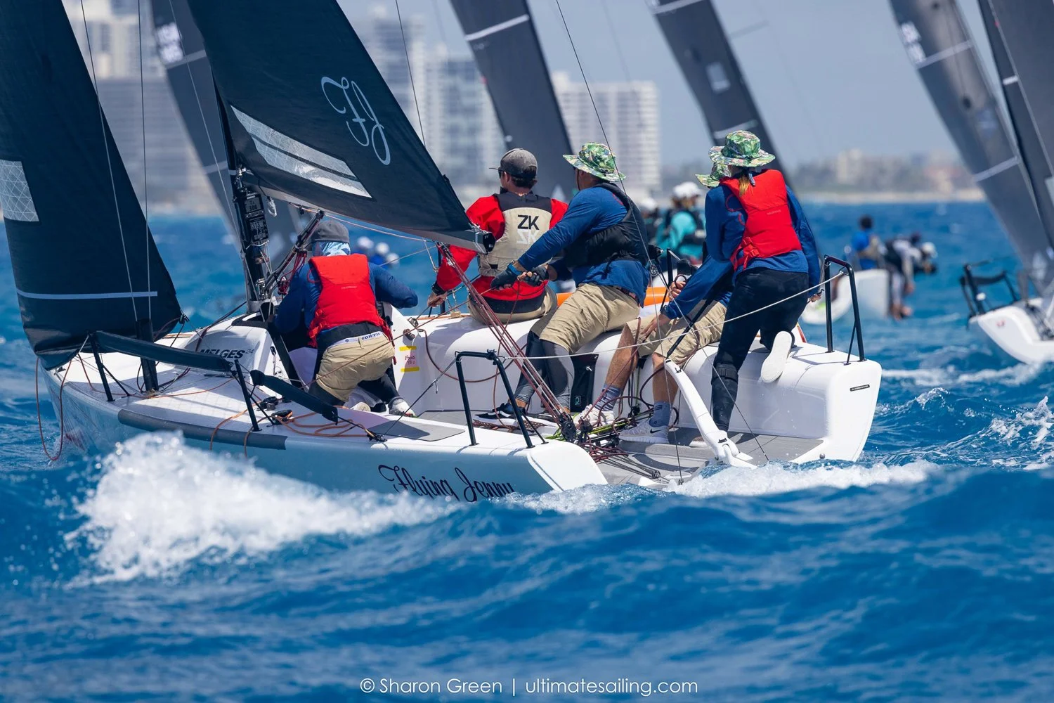 Sandra Askew, Flying Jenny - ©Sharon Green/ultimatesailing.com